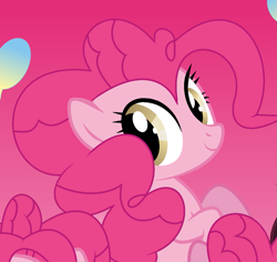 Size: 1297x1223 | Tagged: safe, artist:pinkiepartypiepiety, imported from derpibooru, pinkie pie, female, solo, yellow eyes