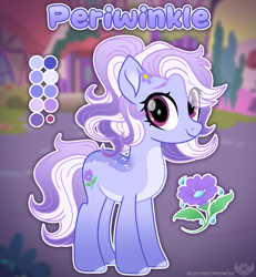 Size: 2000x2169 | Tagged: safe, artist:lovinglypromise, imported from derpibooru, oc, oc:periwinkle, earth pony, pony, female, mare, reference sheet, solo