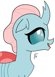 Size: 2125x2959 | Tagged: safe, artist:frownfactory, imported from derpibooru, ocellus, changedling, changeling, cute, diaocelles, female, simple background, solo, transparent background