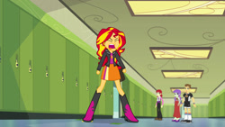 Size: 1573x885 | Tagged: safe, alternate version, artist:richardchibbard, imported from derpibooru, sunset shimmer, human, equestria girls, female