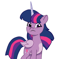 Size: 937x946 | Tagged: safe, artist:twilightsparkle2011, imported from derpibooru, twilight sparkle, alicorn, pony, background removed, g4 to g5, g5, generation leap, my little pony: tell your tale, simple background, solo, thinking, transparent background, twilight sparkle (alicorn), wings, worried