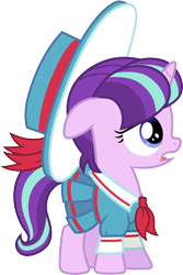 Size: 3000x4478 | Tagged: safe, artist:cloudy glow, imported from derpibooru, snowfall frost, starlight glimmer, unicorn, female, filly, foal, horn, simple background, solo, transparent background, vector