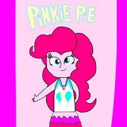 Size: 3072x3072 | Tagged: safe, artist:chikamotokenji, imported from derpibooru, pinkie pie, human, equestria girls, female, solo