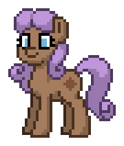 Size: 180x212 | Tagged: safe, imported from derpibooru, oc, oc:chocolate diamond, pony, pony town, parent:chocolate sun, parent:rarity, parents:chocity, solo