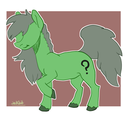 Size: 1284x1156 | Tagged: safe, artist:lawkbutt, imported from derpibooru, oc, oc only, oc:anon, oc:anon-mare, earth pony, pony, solo