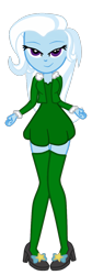 Size: 462x1369 | Tagged: safe, artist:gmaplay, edit, imported from derpibooru, trixie, equestria girls, christmas, holiday, recolor