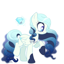 Size: 1280x1280 | Tagged: safe, artist:dixieadopts, imported from derpibooru, oc, oc:nocturne trail, pegasus, pony, female, mare, simple background, solo, transparent background