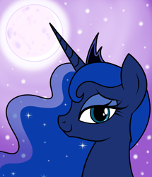 Size: 1289x1500 | Tagged: safe, artist:vomitvomiting, imported from derpibooru, princess luna, pony, looking at you, solo