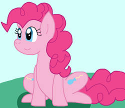 Size: 888x766 | Tagged: safe, artist:cmara, imported from derpibooru, pinkie pie, earth pony, female, sitting, solo