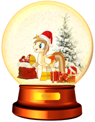 Size: 1700x2177 | Tagged: safe, artist:lizzmcclin, imported from derpibooru, oc, oc:fidget, male, simple background, snow globe, transparent background