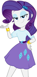 Size: 2415x5000 | Tagged: safe, artist:octosquish7260, imported from derpibooru, rarity, human, equestria girls, alternate clothes, belt, bracelet, clothes, cutie mark, cutie mark on clothes, dashing through the mall, diamond, equestria girls specials, female, jewelry, my little pony equestria girls: holidays unwrapped, shirt, simple background, skirt, solo, t-shirt, teenager, transparent background