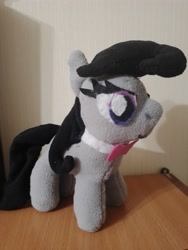 Size: 4000x3000 | Tagged: safe, artist:jbond, imported from derpibooru, octavia melody, earth pony, pony, bow, female, handmade, irl, mare, photo, photography, plushie, solo