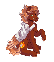 Size: 2200x2500 | Tagged: safe, artist:monnarcha, imported from derpibooru, oc, oc:golden flare, pegasus, pony, bandage, male, simple background, solo, stallion, transparent background