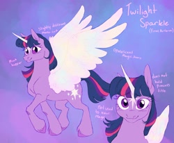 Size: 1700x1400 | Tagged: safe, artist:abbytabbys, imported from derpibooru, twilight sparkle, alicorn, pony, solo, twilight sparkle (alicorn)