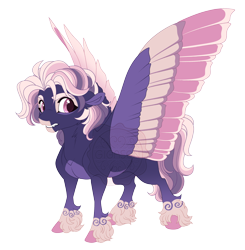 Size: 4600x4700 | Tagged: safe, artist:gigason, imported from derpibooru, oc, oc:shearwater, pegasus, pony, absurd resolution, colored wings, male, multicolored wings, offspring, parent:commander hurricane, parent:fluttershy, simple background, solo, stallion, transparent background, wings