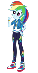 Size: 1033x2000 | Tagged: safe, edit, edited screencap, editor:cutler1228, imported from derpibooru, screencap, rainbow dash, human, equestria girls, female, not a vector, simple background, solo, transparent background