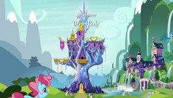 Size: 1280x720 | Tagged: safe, imported from derpibooru, screencap, amethyst star, auburn vision, berry blend, berry bliss, bon bon, citrine spark, clever musings, cup cake, daisy, fire quacker, flower wishes, gallus, huckleberry, lilac swoop, ocellus, rainbow stars, slate sentiments, sparkler, strawberry scoop, sugar maple, summer breeze, summer meadow, sweetie drops, violet twirl, pony, the parent map, friendship student, my little pony, school of friendship, twilight's castle