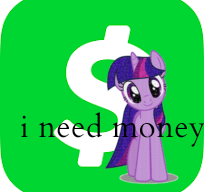 Size: 204x192 | Tagged: safe, imported from derpibooru, twilight sparkle, pony, 1000 hours in ms paint, dollar sign