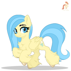 Size: 2317x2317 | Tagged: safe, artist:r4hucksake, imported from derpibooru, oc, oc:summer rain, pegasus, pony, female, mare, simple background, solo, transparent background, unshorn fetlocks