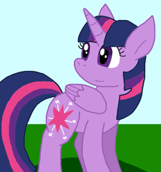 Size: 739x794 | Tagged: safe, artist:cmara, imported from derpibooru, twilight sparkle, alicorn, female, solo, twilight sparkle (alicorn)