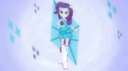 Size: 1280x716 | Tagged: safe, imported from derpibooru, rarity, human, equestria girls, element of generosity, female, generosity, ponied up, solo