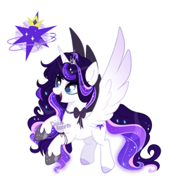 Size: 1280x1280 | Tagged: safe, artist:dixieadopts, imported from derpibooru, oc, oc:luminous grace, alicorn, pony, female, mare, simple background, solo, transparent background