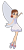 Size: 401x841 | Tagged: safe, artist:cookiechans2, artist:user15432, imported from derpibooru, fairy, equestria girls, ballerina, base used, blue wings, bow, christmas fairy, clothes, crossover, dress, equestria girls style, equestria girls-ified, fairy wings, giselle (rainbow magic), giselle the christmas ballet fairy, hair bow, looking at you, rainbow magic (series), red bow, shoes, simple background, smiling, smiling at you, transparent background, wings