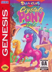 Size: 270x370 | Tagged: safe, imported from derpibooru, crystal (crystal's pony tales), crystal's pony tales, game, sega, sega genesis