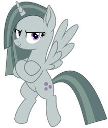 Size: 2055x2425 | Tagged: safe, artist:starshade, artist:twilyisbestpone, imported from derpibooru, marble pie, alicorn, pony, alicornified, base used, crossed hooves, determined, determined look, determined smile, female, flying, high res, looking at you, marblecorn, mare, pegasus wings, race swap, simple background, smiling, smiling at you, smirk, smug, solo, spread wings, transparent background, wings