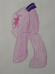 Size: 3072x4096 | Tagged: safe, anonymous artist, imported from derpibooru, twilight sparkle, pony, unicorn, female, solo, traditional art