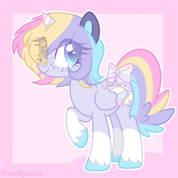 Size: 2000x2000 | Tagged: safe, artist:dreamyeevee, imported from derpibooru, oc, oc:star light, alicorn, solo