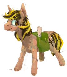 Size: 700x808 | Tagged: safe, artist:cutebrows, imported from derpibooru, oc, oc:pathfinder, earth pony, commission, solo