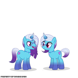 Size: 3600x3600 | Tagged: safe, artist:ramixe dash, imported from derpibooru, pony, auroricorn, comet (g5), duo, female, g5, g5 to g4, generation leap, glasses, male, mare, r63 paradox, rule 63, self paradox, self ponidox, simple background, stallion, startails, transparent background