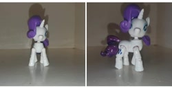 Size: 1080x558 | Tagged: safe, artist:assaultwar04, imported from derpibooru, rarity, pony, unicorn, customized toy, female, figure, irl, photo, solo, toy