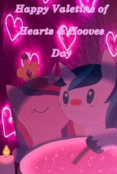 Size: 3359x4955 | Tagged: safe, artist:pokeneo1234, imported from derpibooru, princess cadance, shining armor, hearts and hooves day, holiday, shipping, valentine's day