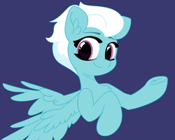 Size: 2500x2000 | Tagged: safe, artist:fakkajohan, imported from derpibooru, fleetfoot, pegasus, pony, female, looking at you, simple background, solo, spread wings, wings