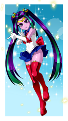 Size: 2530x4500 | Tagged: safe, artist:nekojackun, imported from derpibooru, aria blaze, human, equestria girls, aria blaze is not amused, clothes, cosplay, costume, crossover, female, high res, sailor moon (series), solo, unamused