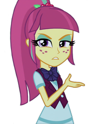 Size: 1030x1440 | Tagged: safe, imported from derpibooru, sour sweet, human, equestria girls, angry, looking at you, png, shadowbolts, simple background, solo, transparent background