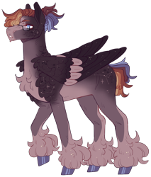 Size: 2182x2564 | Tagged: safe, artist:sleepy-nova, imported from derpibooru, oc, pegasus, glasses, magical gay spawn, male, offspring, parent:star hunter, parent:sunburst, simple background, solo, stallion, transparent background