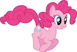 Size: 4374x3000 | Tagged: safe, artist:cloudy glow, imported from derpibooru, pinkie pie, too many pinkie pies, simple background, solo, transparent background, vector