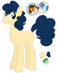 Size: 1298x1646 | Tagged: safe, artist:monochrome-sunsets, imported from derpibooru, cheese sandwich, party favor, oc, earth pony, magical gay spawn, male, offspring, parent:cheese sandwich, parent:party favor, simple background, stallion, transparent background