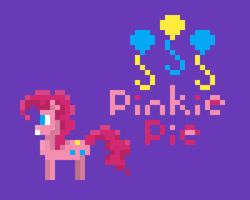 Size: 1500x1200 | Tagged: safe, artist:kiniaczu, imported from derpibooru, pinkie pie, earth pony, pony, female, pixel art, pixelated, solo