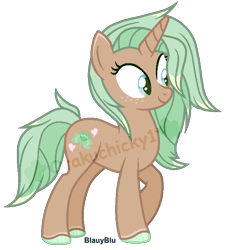 Size: 651x719 | Tagged: safe, artist:otakuchicky1, imported from derpibooru, oc, oc only, oc:clover breeze, pony, unicorn, base used, female, mare, offscreen character, offspring, parent:dear darling, parent:feather bangs, simple background, solo, transparent background