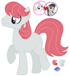 Size: 1229x1329 | Tagged: safe, artist:monochrome-sunsets, imported from derpibooru, oc, earth pony, pony, magical lesbian spawn, male, offspring, parent:nurse redheart, parent:octavia melody, simple background, stallion, transparent background