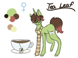 Size: 1024x768 | Tagged: safe, artist:pixelberry, imported from derpibooru, oc, oc:tea leaf, pony, unicorn, clothes, glasses, male, scarf, simple background, solo, stallion, transparent background