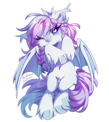 Size: 2872x3224 | Tagged: safe, artist:dedfriend, imported from derpibooru, oc, oc only, bat pony, pony, bat pony oc, bat wings, belly button, heart, heart eyes, simple background, solo, transparent background, wingding eyes, wings