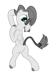 Size: 3642x5460 | Tagged: safe, artist:equestria secret guard, imported from derpibooru, oc, oc only, oc:tabata, pegasus, pony, base used, butt, female, looking at you, mare, medibang paint, not pipp petals, pegasus oc, plot, pole dancing, ribbon, sexy, simple background, solo, stripper pole, transparent background, wings