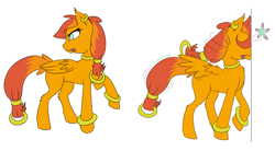 Size: 3533x1947 | Tagged: safe, artist:annonymouse, imported from derpibooru, oc, oc only, oc:sunblind, pegasus, pony, :p, blind, bracelet, ear piercing, earring, faceplant, female, high res, jewelry, mare, pegasus oc, piercing, simple background, solo, tongue out, wall, white background, wings