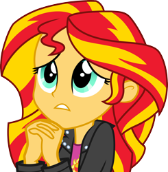 Size: 3000x3056 | Tagged: safe, artist:cloudy glow, imported from derpibooru, sunset shimmer, equestria girls, equestria girls (movie), simple background, solo, transparent background, vector