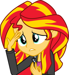 Size: 3000x3219 | Tagged: safe, artist:cloudy glow, imported from derpibooru, sunset shimmer, equestria girls, equestria girls (movie), simple background, solo, transparent background, vector